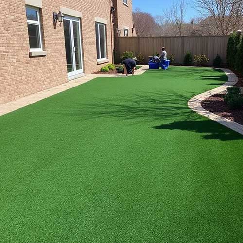 Artificial Turf Installation - Monaghan's Landscaping