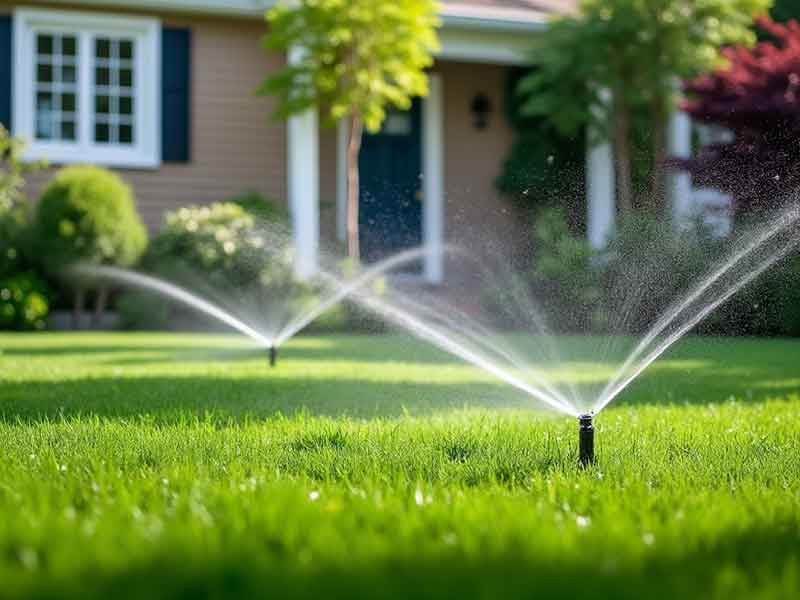 Automatic Sprinkler System Installation